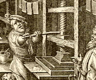 Printer in the time of Luther