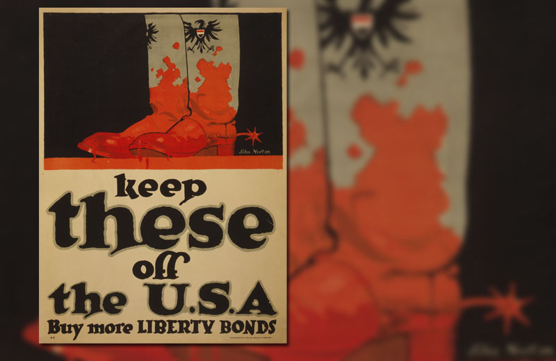 Keep these off the U.S.A. – Buy more Liberty Bonds, USA 1917