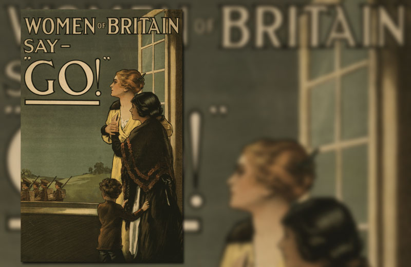 Women of Britain say - "Go!", Großbritannien 1915